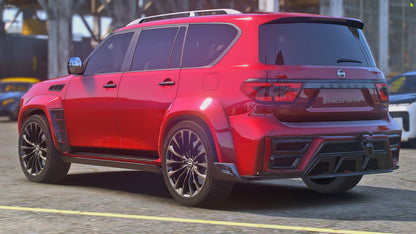 2021 Nissan Armada Black Hawk Widebody | Nukem Customs
