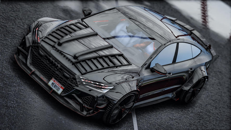 Audi Rs7-R Evo Widebody | Itzahmad_2002