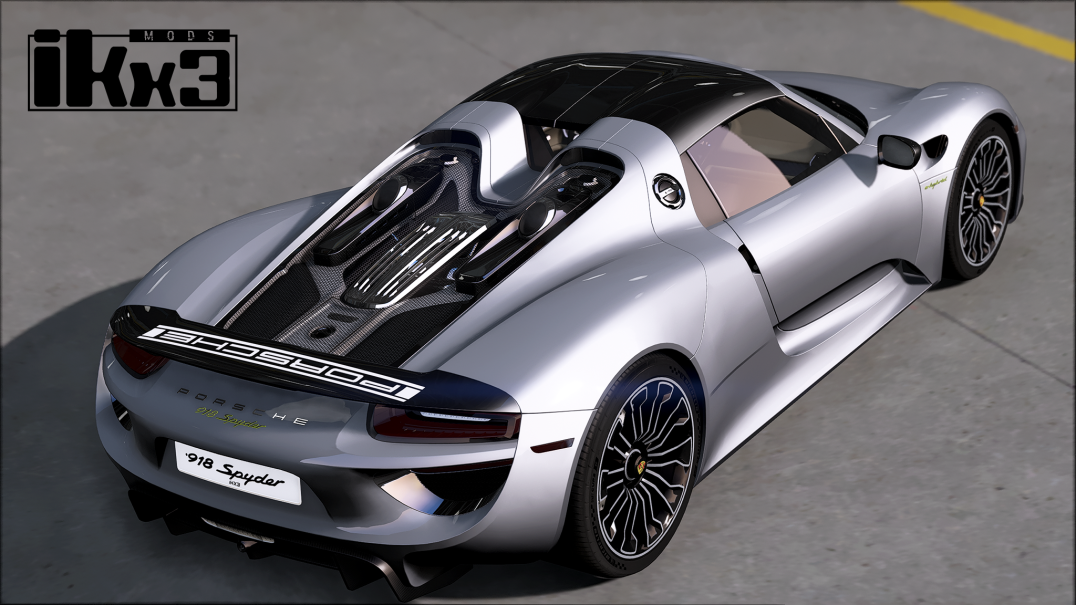 Porsche 918 Spyder 2014 | IKX3 Mods