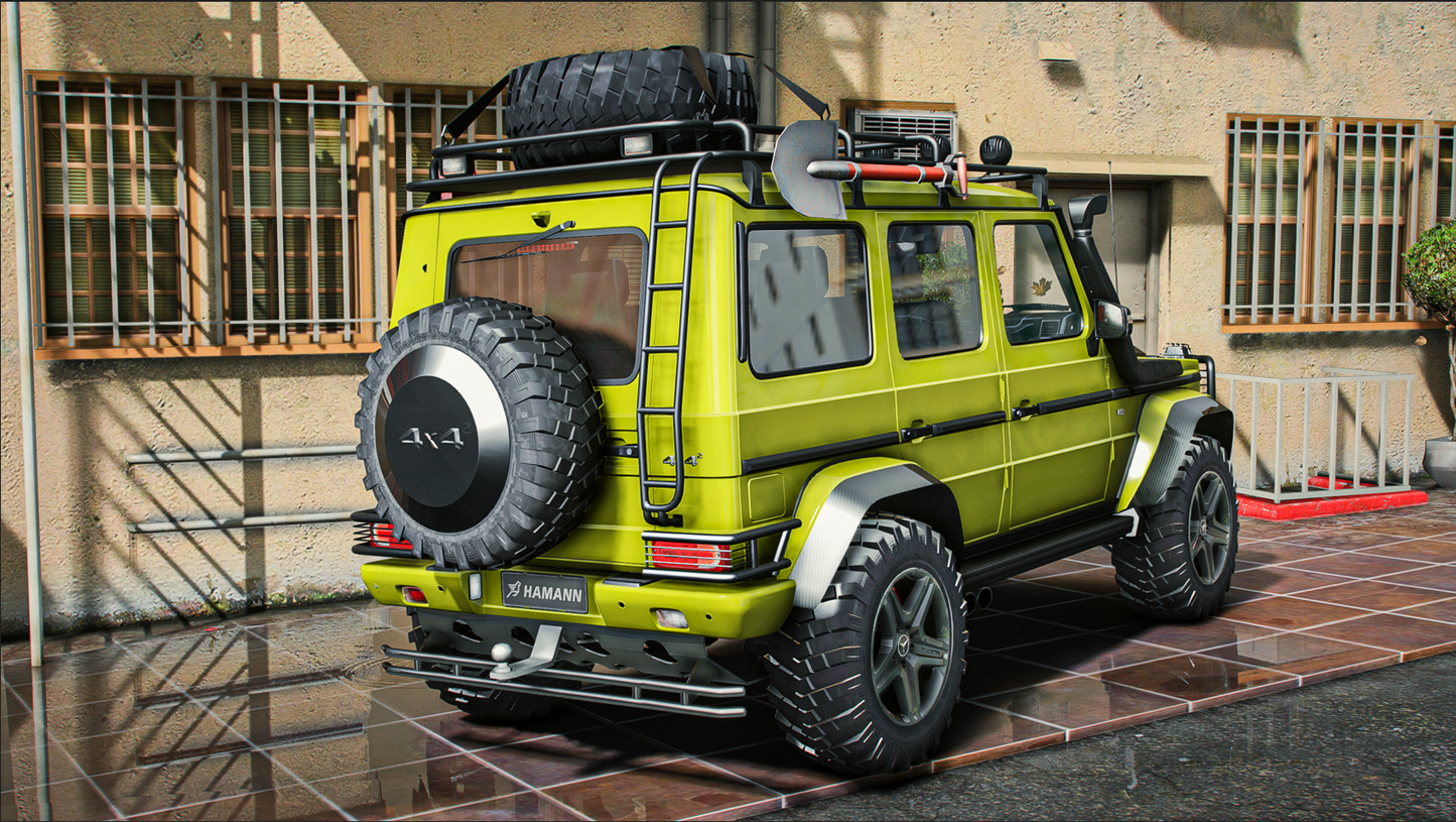 Mercedes-Benz G Class 4x4 Tuning (Many Tuning)