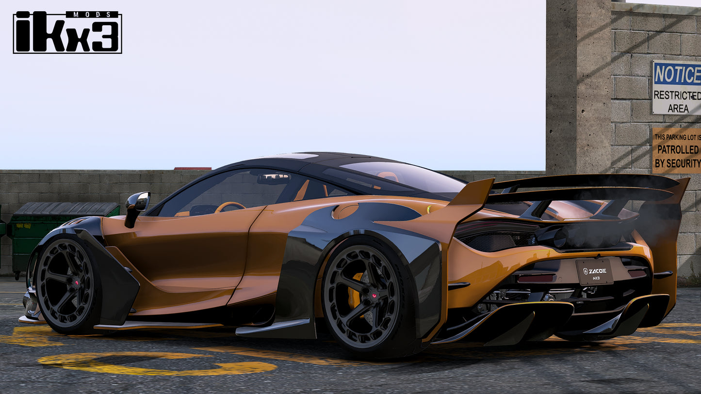 McLaren 720S Galaxy ZACOE | IKX3 Mods