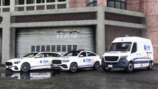 Mercedes Medic Pack (Sprinter Ambulance & E63 AMG Estate Medic & GLE 53 AMG Coupe Medic) | Przemo