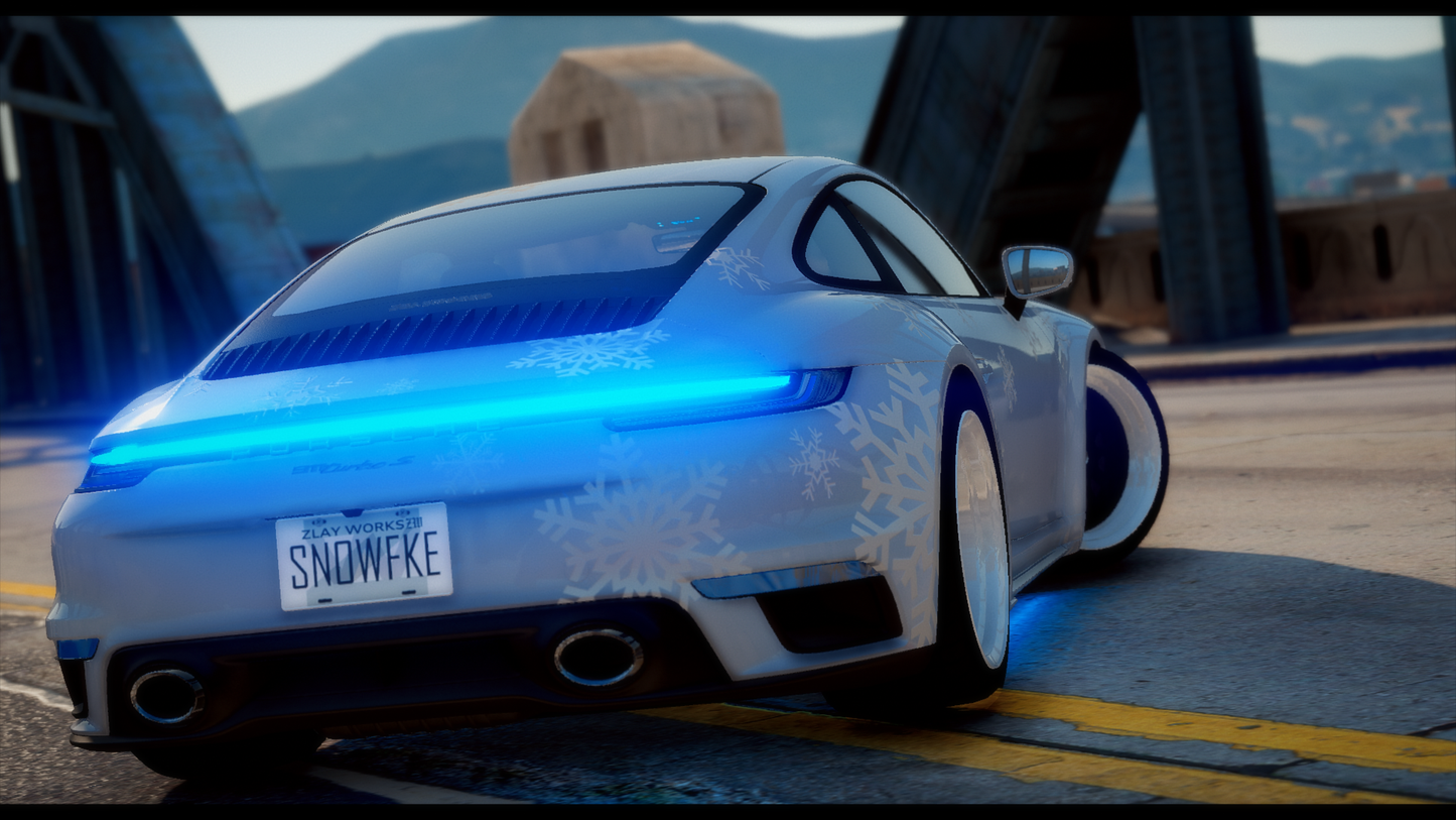 Porsche 911 Turbo S Snowflake | Zlayworks