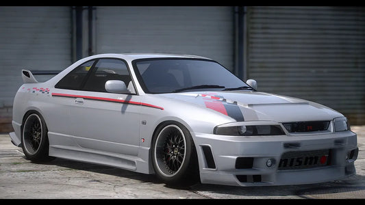 Nissan Skyline GT-R R33 (75+ Tuning) | Pitagora