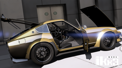 Datsun 280Z Fosberg Racing Gold Leader 1975 | IKX3 Mods