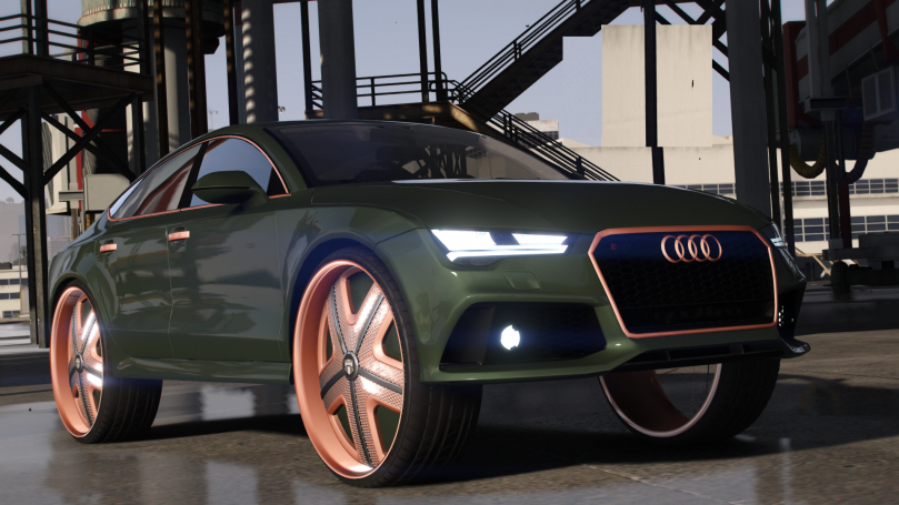 Audi RS7 on 30 Dub Hams | Flexx Gordon