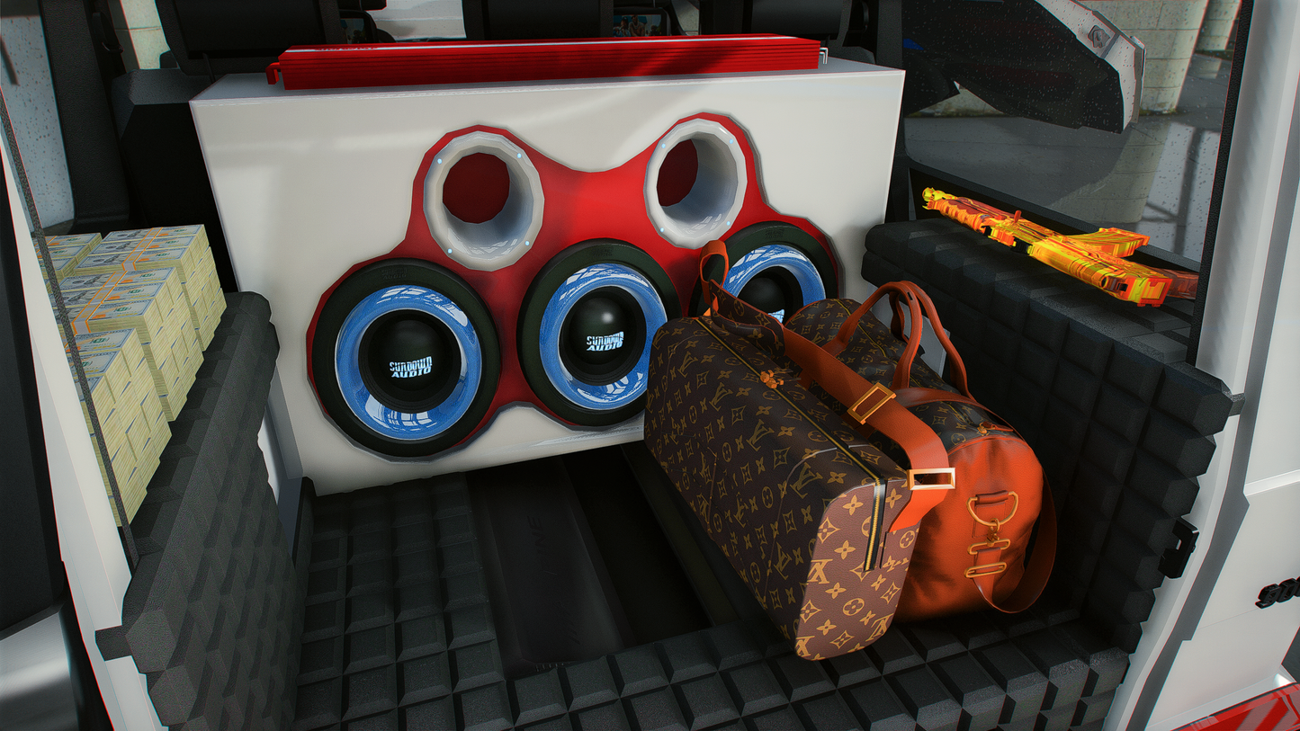 Customs Brabus G900 (Sound Box,Guns,Bags,LV Bag) | Dabs