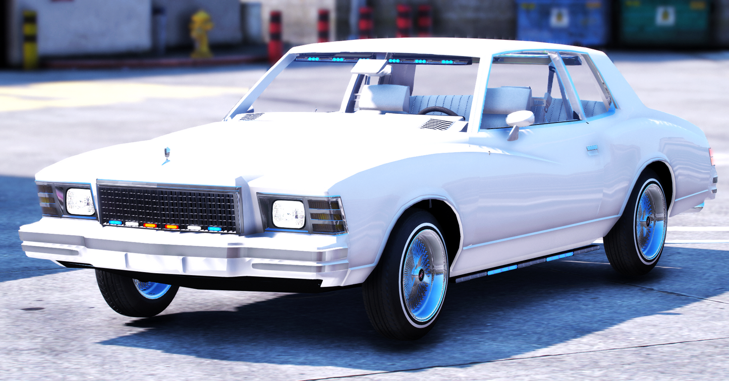 (Debadged) [Non ELS] 1979 Monte Police | W204's Toy Factory