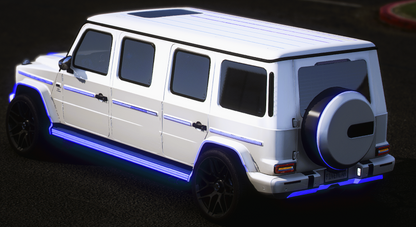 (Debadged) Mercedes G-Wagon Limousine 10 Seater Animated Lights