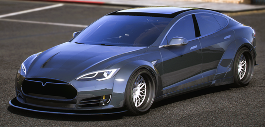 (Debadged) Tesla Model S Widebody | Underground Customs