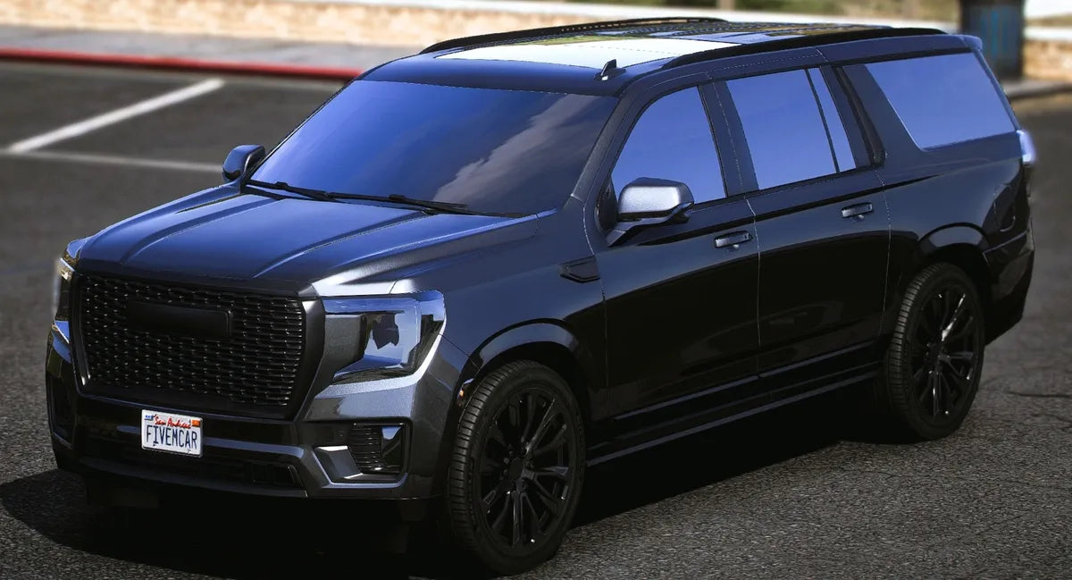 (Debadged) GMC Yukon XL Blacked 2023