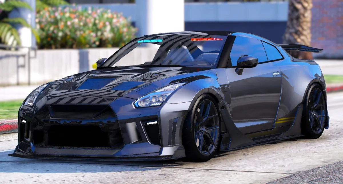 (Debadged) Unmarked PD Nissan GT-R35 Kream Type III | MT Editz