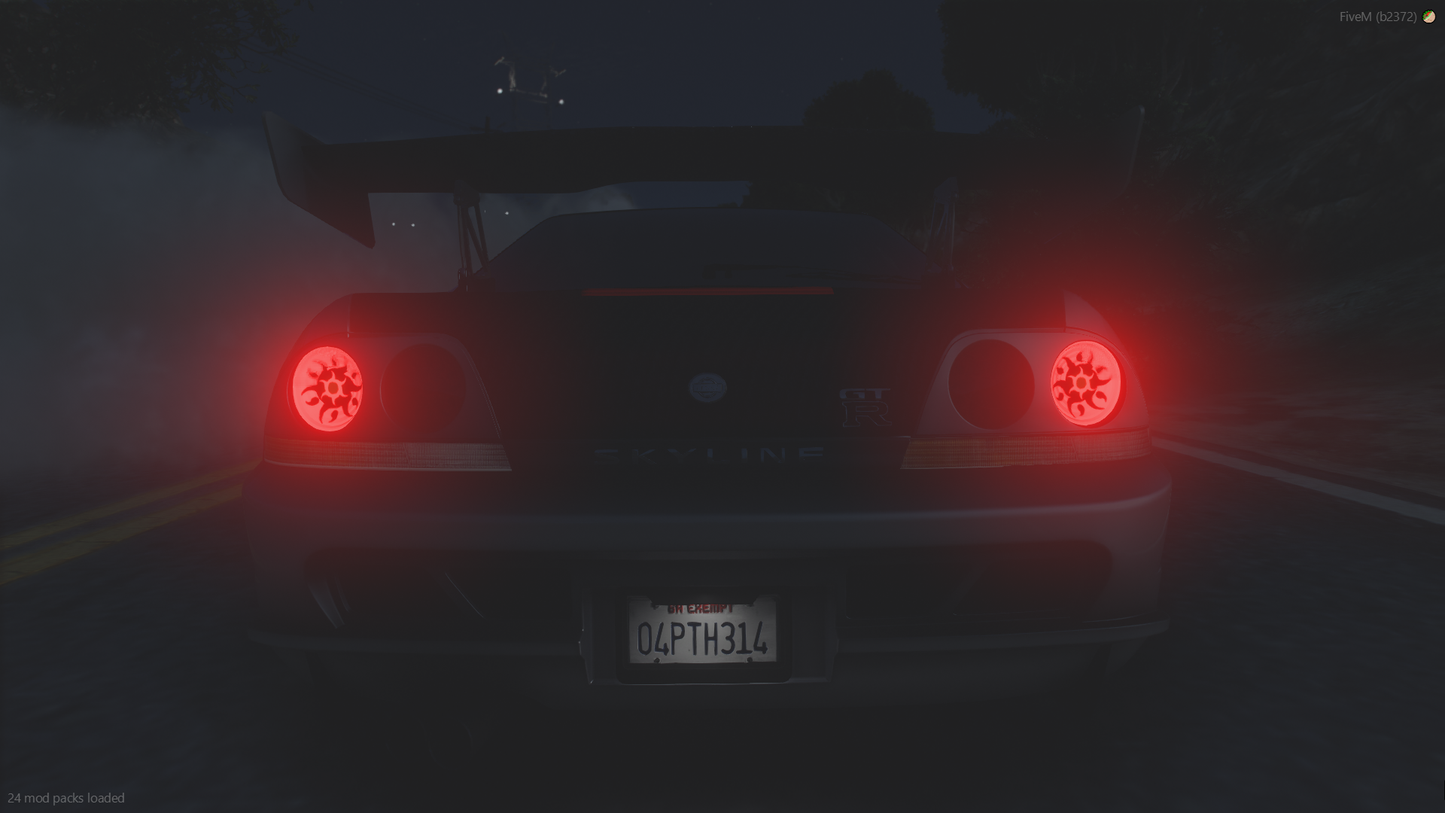 Sharingan Nissan R33 V-Spec | 4K Customs
