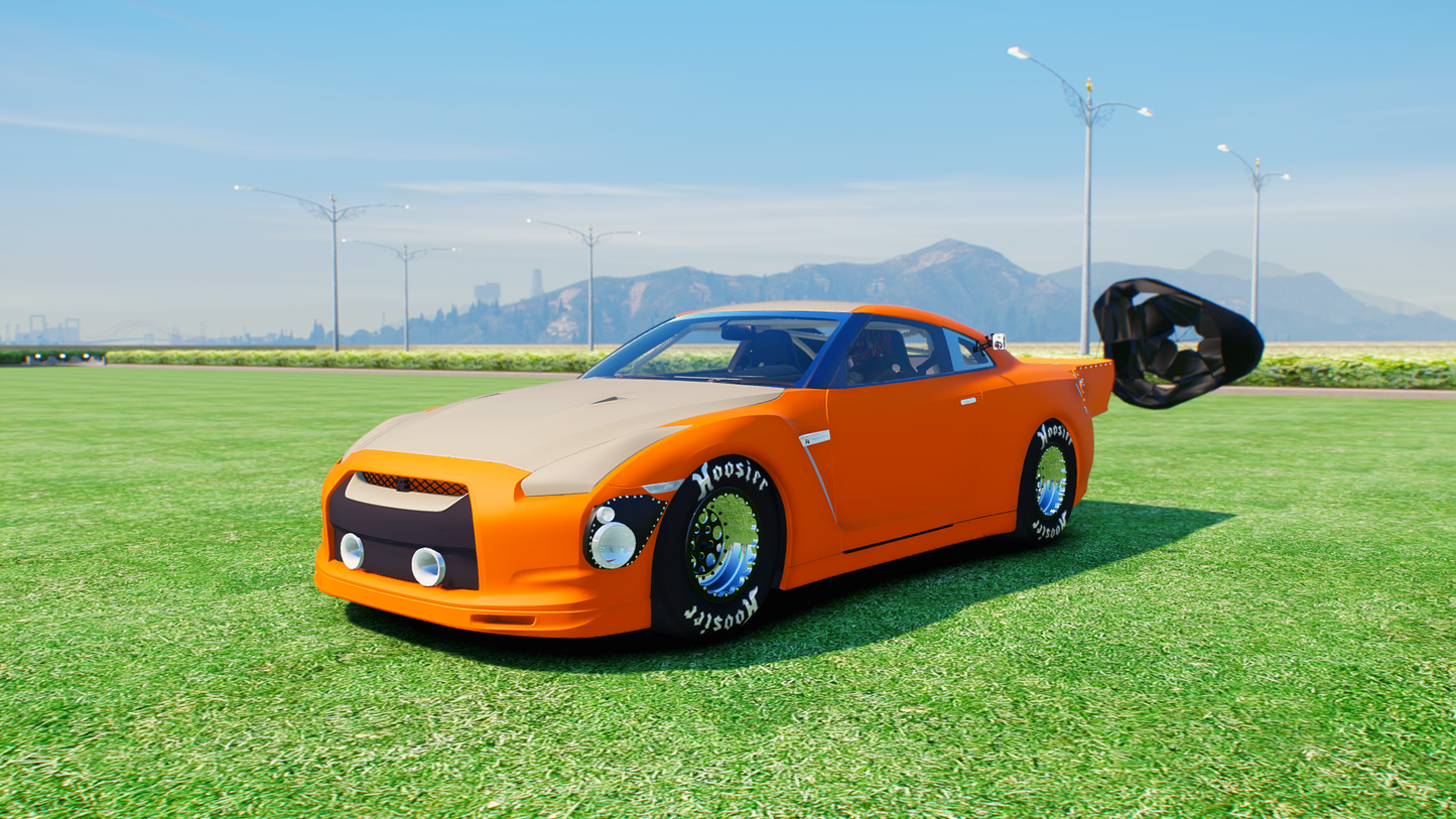 Drag Nissan GTR | Grady's Custom