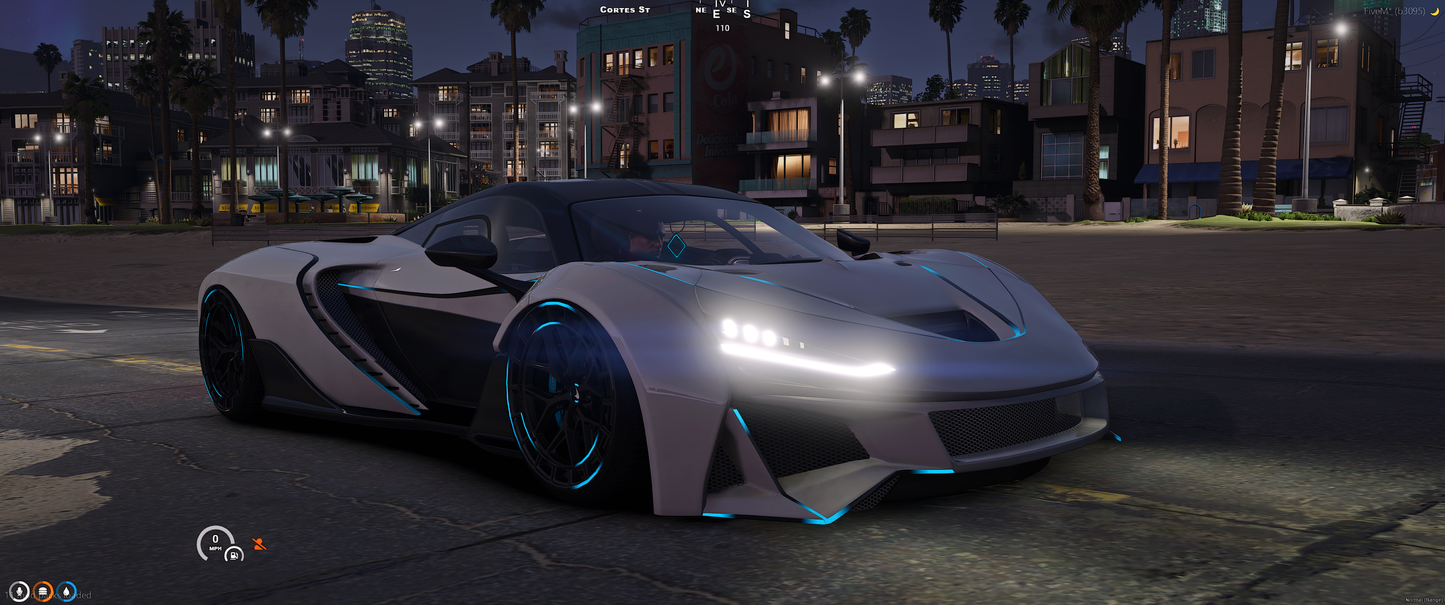 McLaren W1 GTR [Dinamic Lights]