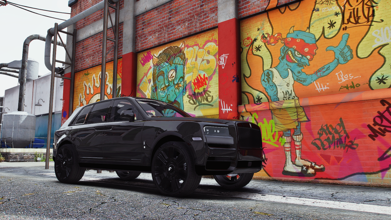 Rolls Royce Mansory Cullinan Black Badge | Flexx Gordon
