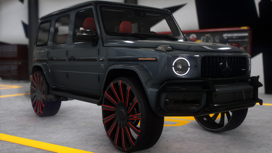 2022 Mercedes Benz G63 AMG on 30" Luxxxs | Nukem Customs