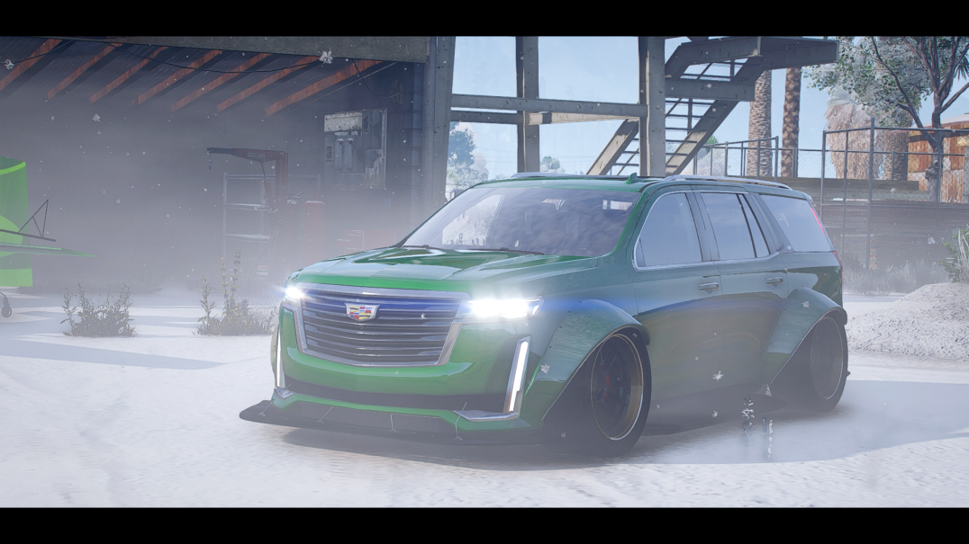 Drippy Widebody Caddy Cadillac Escalade | Nejcs Garage