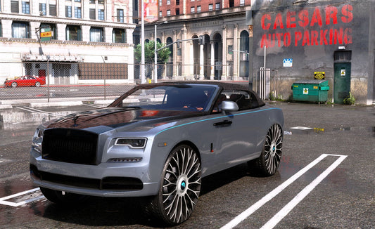 Rolls Royce Dawn Black Badge on Forgiato Wheels 1 | Flexx Gordon