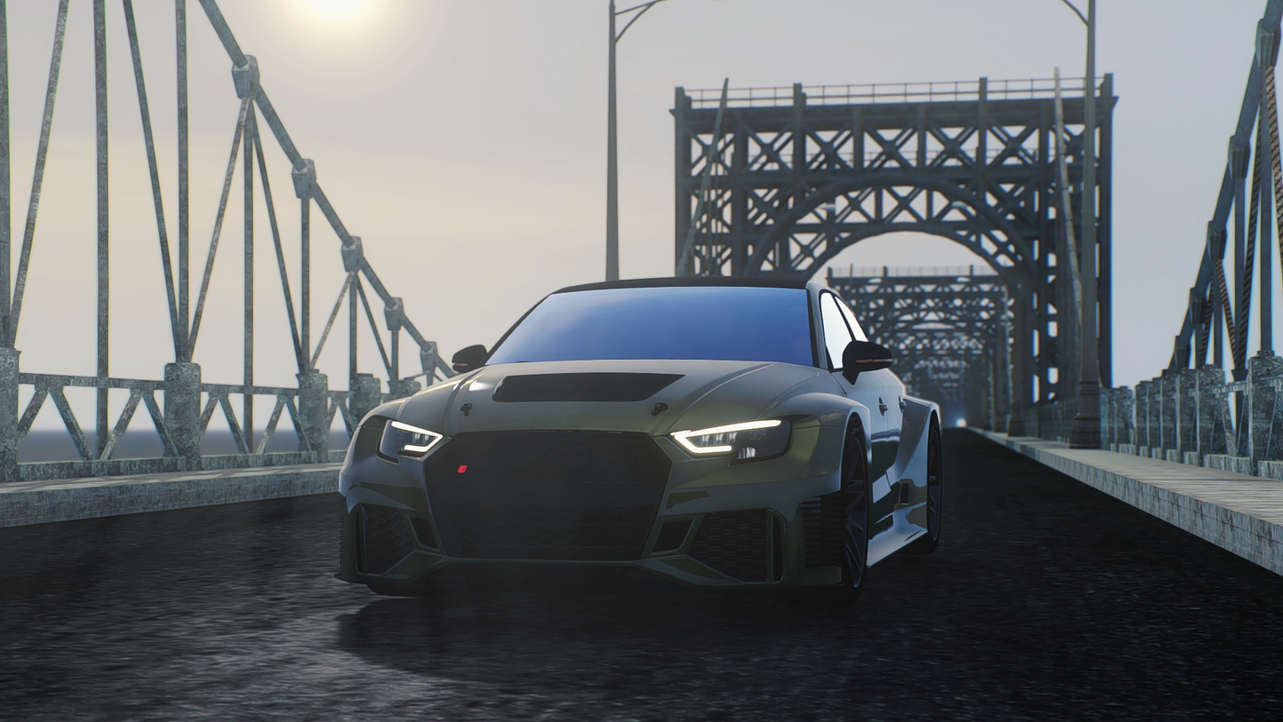 Audi RS3 Custom Street Body Kit | LMTLS