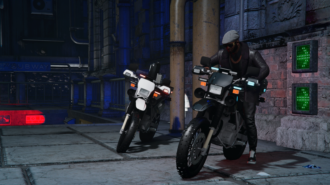 Generic Police Dirtbike | TC