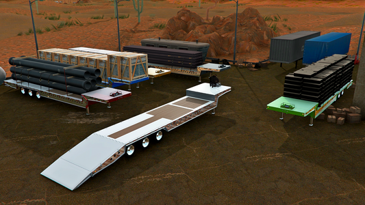 Trailer Knight | Flairs Semis Truck