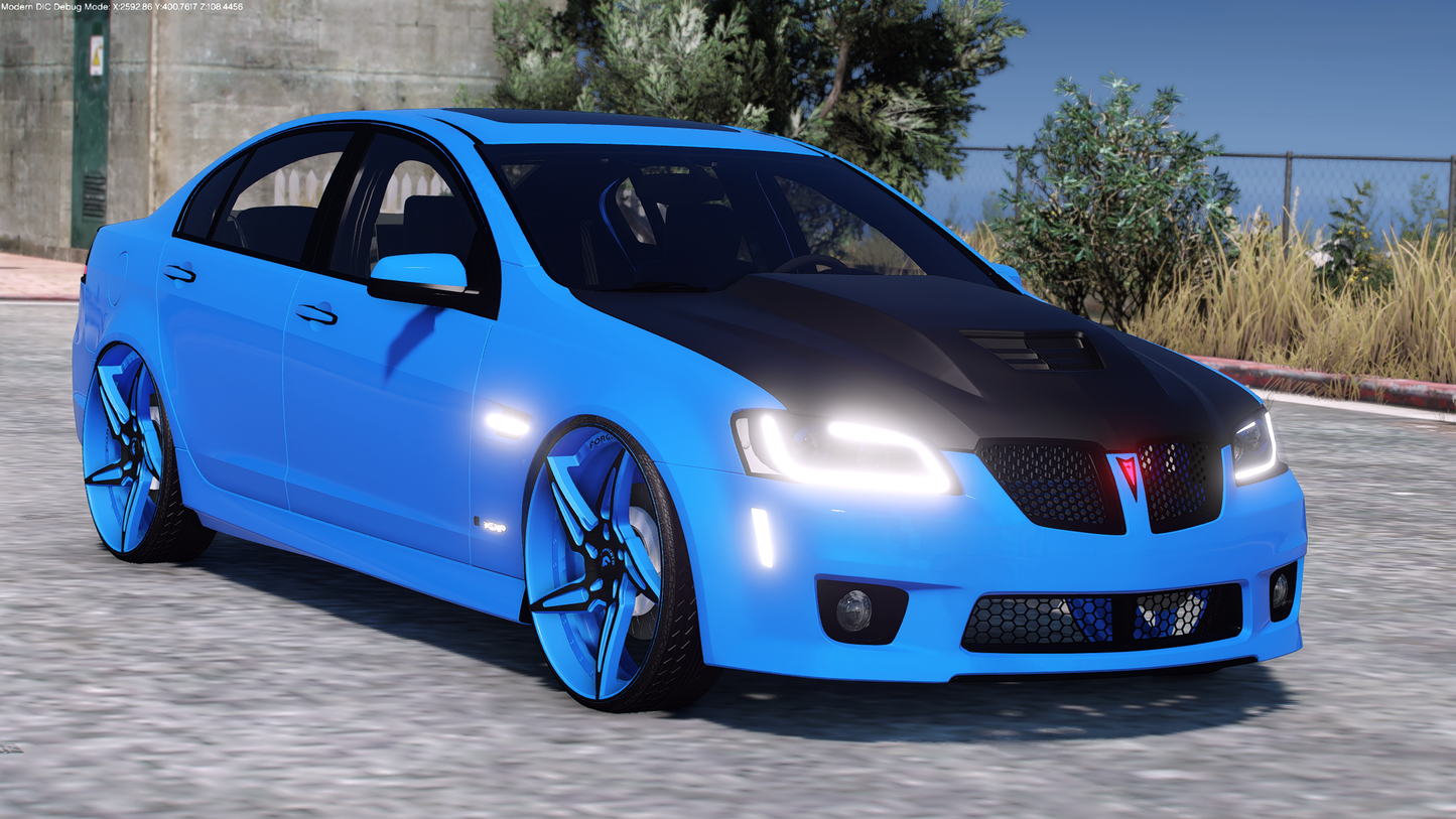 2009 Pontiac G8 Twin turbo on Forgi Fessurinuk | Nukem Customs