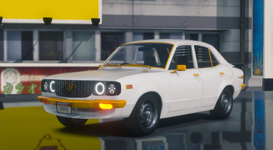 Mazda RX3 Flying | Hashi