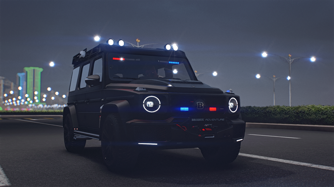 [Non ELS] 2019 Brabus 550 Adventure 4x4 Police