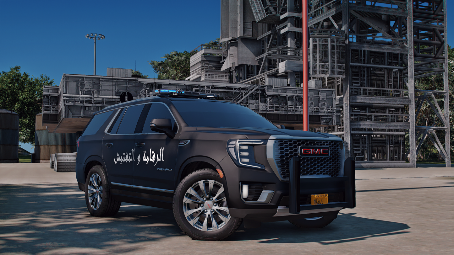 [Non ELS] GMC YUKON 2021 Police Armored Flying