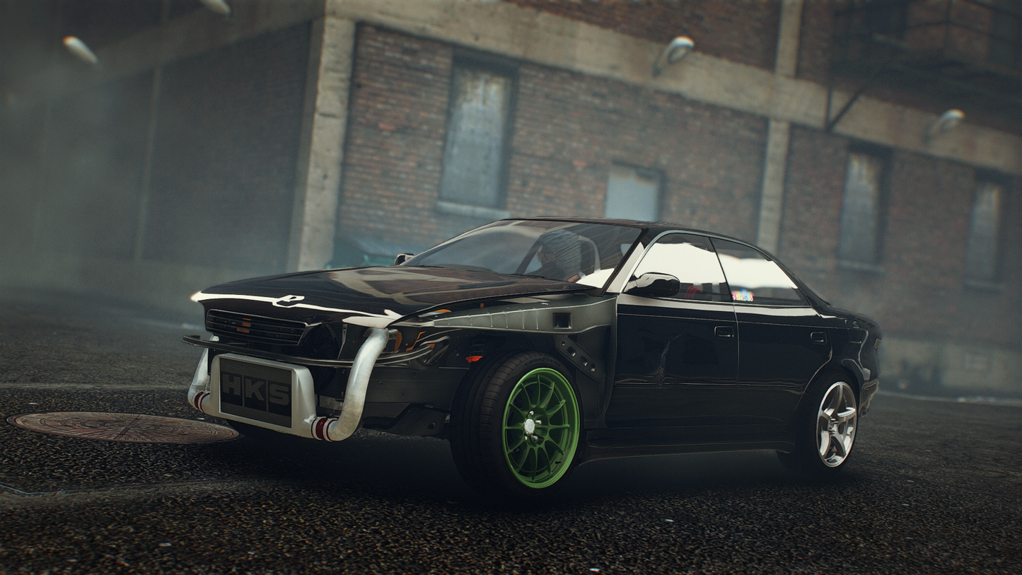 Toyota Mark II JZX90 Drift Missile Drift | GodsLobbies