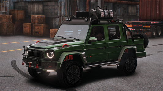 2020 Custom Mercedes-Benz Brabus G800 Adventure XLP Mafia Money & Gun | GS Omar