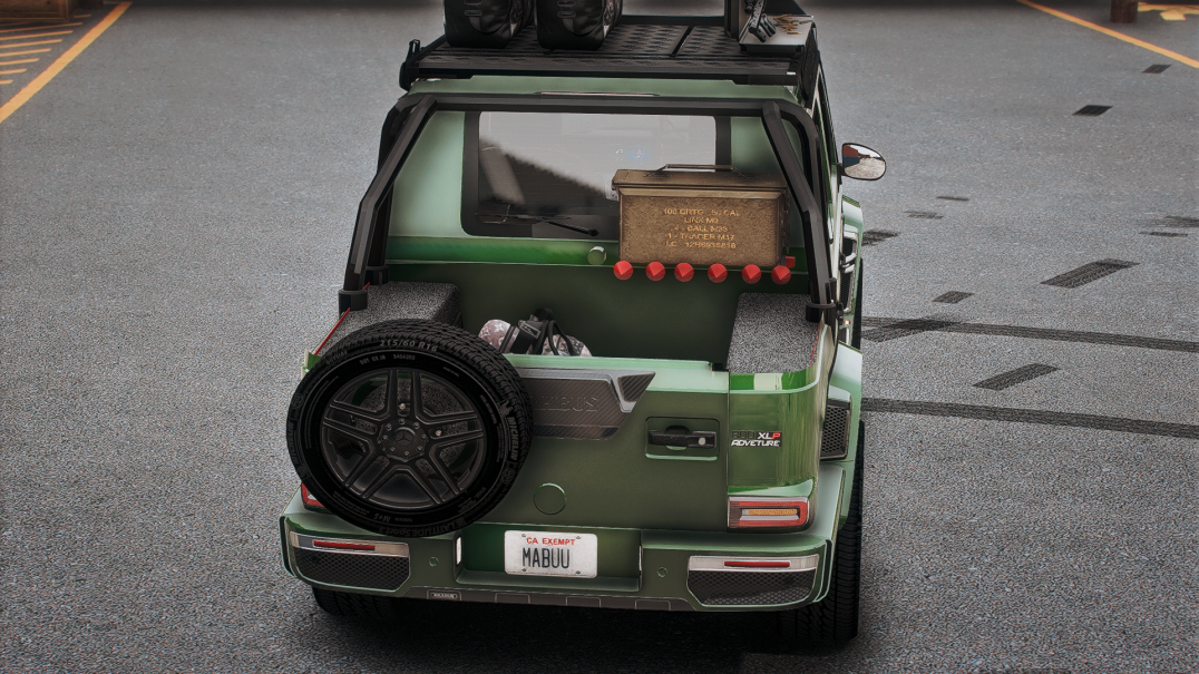 2020 Custom Mercedes-Benz Brabus G800 Adventure XLP Mafia Money & Gun | GS Omar