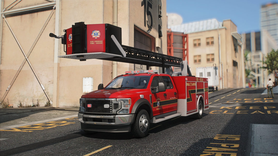 [Non ELS] Ford Pierce Quantum Midmount Tower Fire | Trooper Corentin