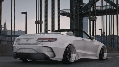 Mercedes S63 Cabrio Custom [Animated Roof] | Macs Custom