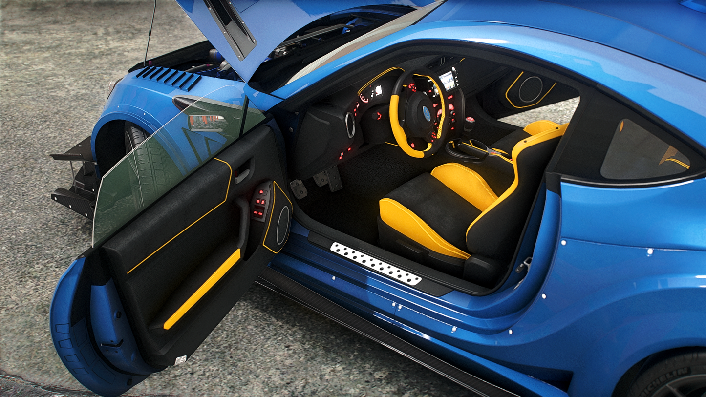 Varis BRZ Kamikaze Widebody Aero Kit [V2] | HarvinoiiD