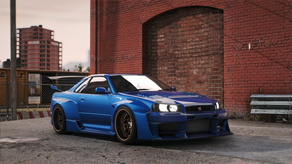 Nissan R34 Hugo Silvia | Adan