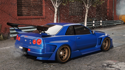 Nissan R34 Hugo Silvia | Adan