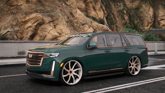 Cadillac Escalade on Rucci wheel | W204's Toy Factory