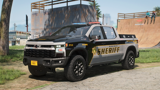 [Non ELS] Chevy Silverado 2023 Patrol truck | Space101