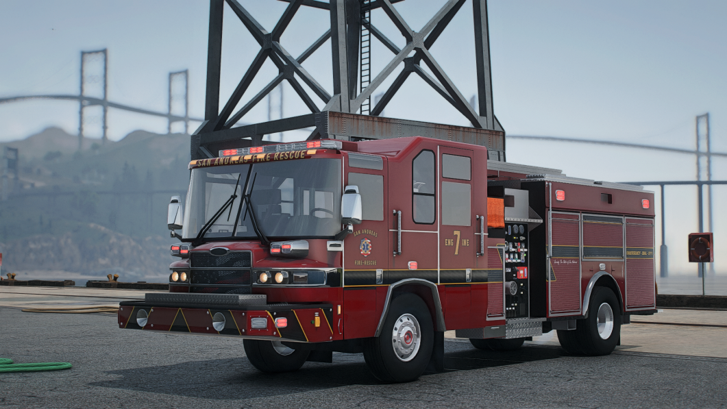 [Non ELS] Fire Truck | Trooper Corentin