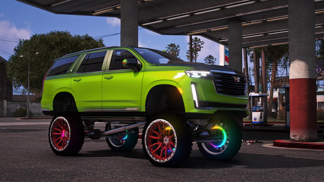 Lifted Cadillac Escalade 4x4 | W204's Toy Factory