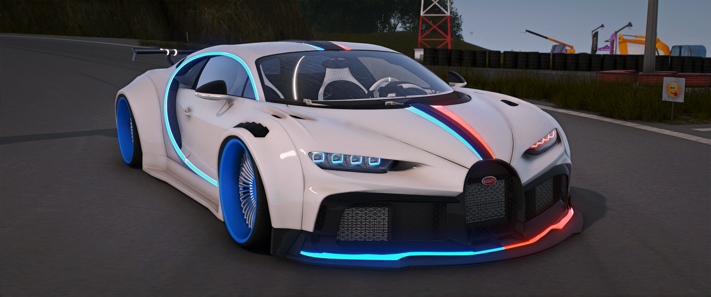 Widebody Bugatti Chiron Quad Turbo LEO | Versus