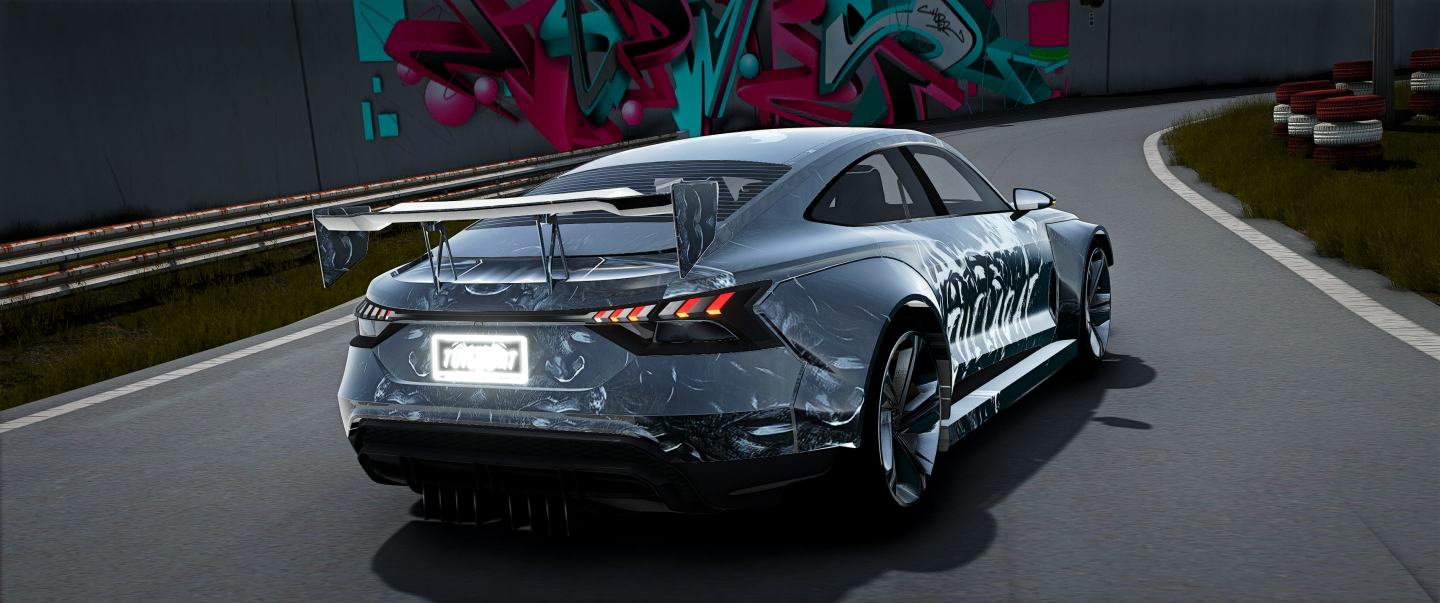 Audi E-Tron WB [Dinamic Lights]