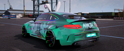 Mercedes AMG C63 WB Bunny [Dinamic Lights] | Kick Store