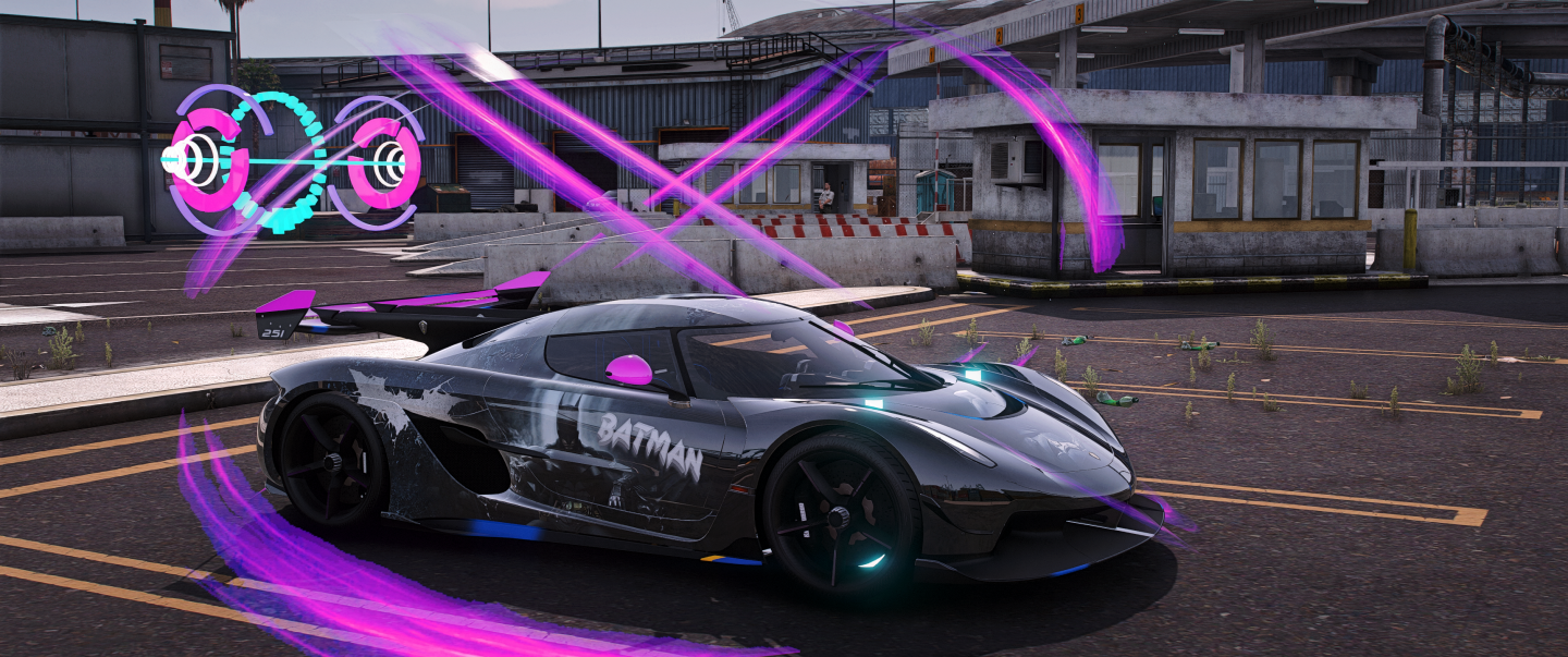 Koenigsegg Jesko Batman [Dinamic Lights] | Kick Store