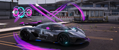 Koenigsegg Jesko Batman [Dinamic Lights] | Kick Store