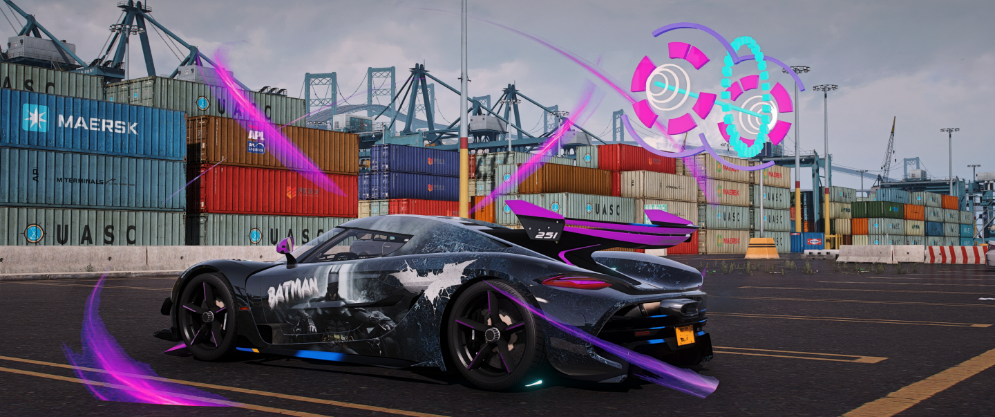 Koenigsegg Jesko Batman [Dinamic Lights] | Kick Store