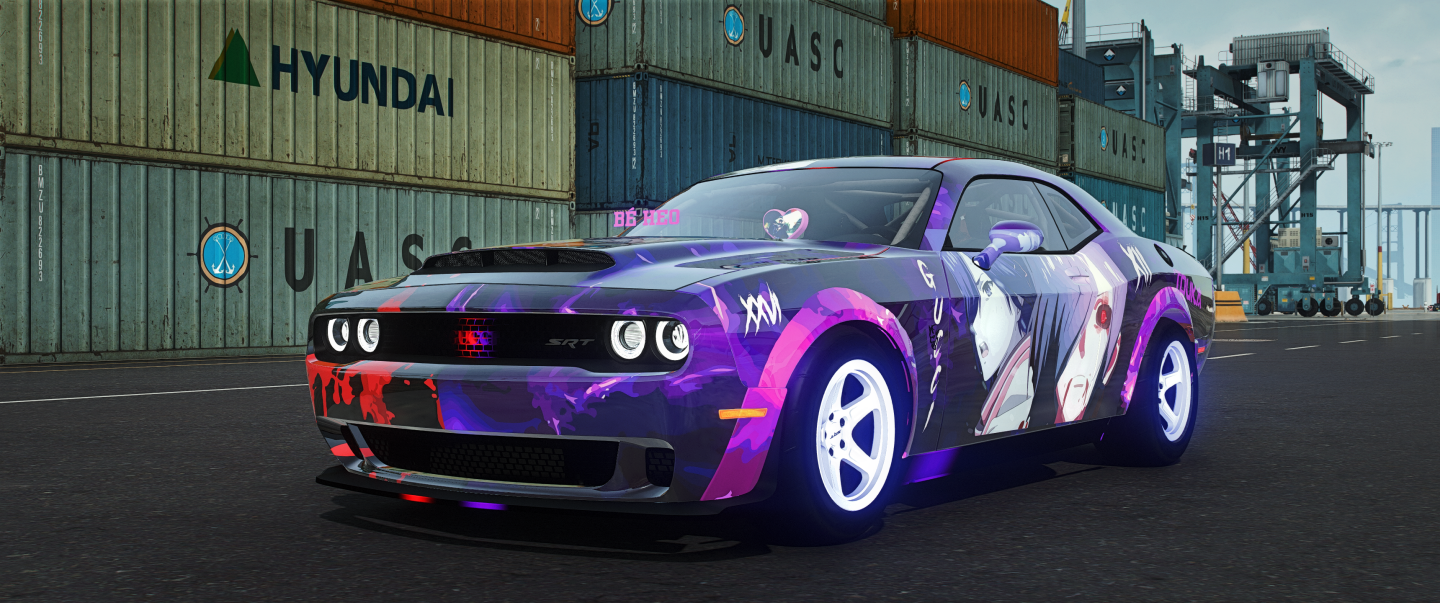 Dodge Challenger Demon [Dinamic Lights]