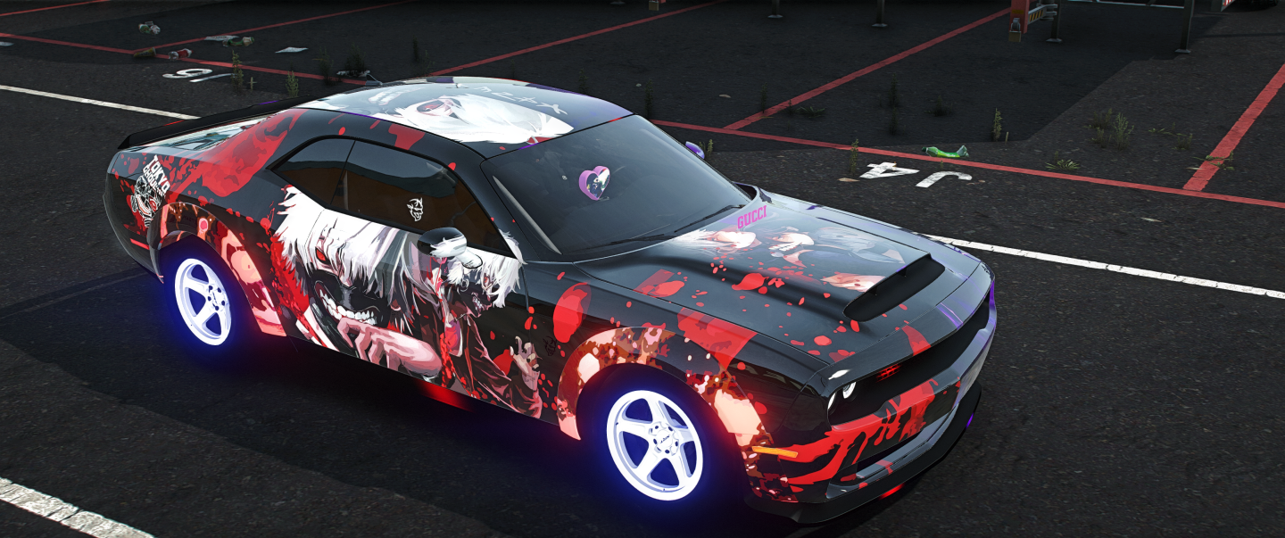 Dodge Challenger Demon [Dinamic Lights]